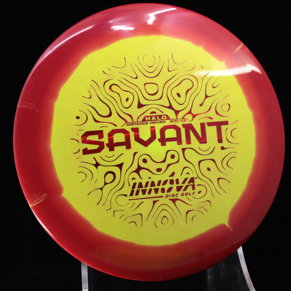 Innova - Savant - Halo - Distance Driver 3 RED YELLOW 172 halo halo savant halo savant disc halo savant disc golf halo savant innova Halo Star halo star savant Innova innova champion innova halo innova halo discs innova halo plastic innova halo savant innova halo star savant innova savant halo innova star halo savant