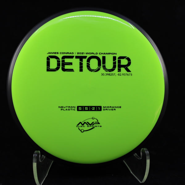 MVP - Detour - Neutron - James Conrad Signature Midrange YELLOW Conrad headwind James James Conrad Signature midrange Midrange Discs midrange driver