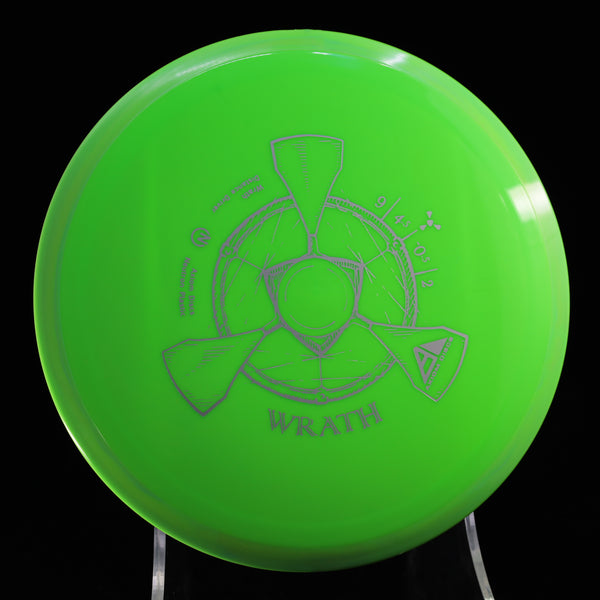 Axiom - Wrath - Neutron - Distance Driver 155-159 21 GREEN GREEN 155 Axiom Axiom discs axiom neutron Disc Golf disc golf discs disc golf discs for sale discs distance Distance Driver Gyro gyronauts Stable wrath