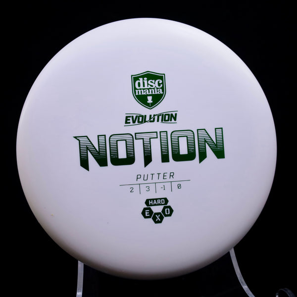 Discmania - Notion - Hard EXO - Putt & Approach 1 WHITE GREEN 173 EVOLUTION hard exo notion Notion Putter