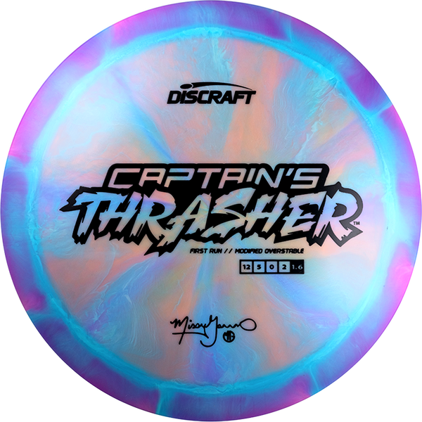 Discraft - Captain's Thrasher - First Run - Missy Gannon Signature captains thrasher discraft captain's thrasher discraft thrasher gannon missy missy gannon thrasher Thrasher