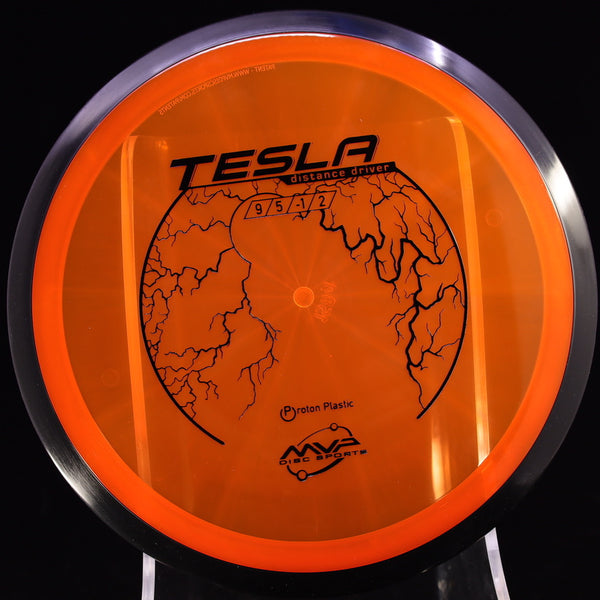 MVP - Tesla - Proton - Distance Driver 155-159 33 ORANGE 158 control driver distance Distance Driver Driver MVP MVP Disc Sports mvpdiscsport neutron tesla