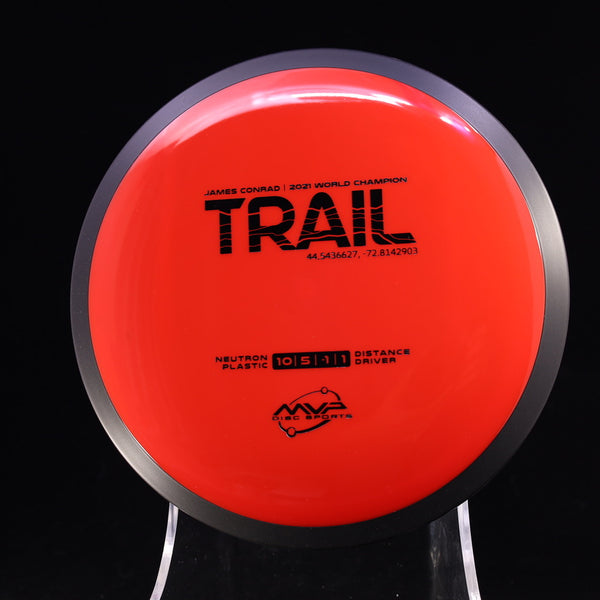 MVP - Trail - Neutron - James Conrad Line Distance Driver 165-169 85 RED 168 James Conrad Line MVP MVP Disc Sports MVP Neutron MVP Trail release date neutron