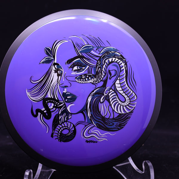 MVP Neutron Trail - GolfDisco Originals "Snake Charmer" 2 PURPLE 174 amazon custom stamps Disc Golf GOLFDISCO ORIGINALS James MVP mvp neutron trail mvp trail snake snake charmer SNAKECHARMER trail disc