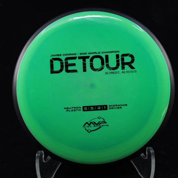 MVP - Detour - Neutron - James Conrad Signature Midrange 176-178 GREEN SWIRL 177 Conrad headwind James James Conrad Signature midrange Midrange Discs midrange driver