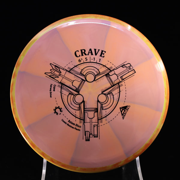 Axiom - Crave - Cosmic Neutron - Fairway Driver 170-175 5 SALMON BURNT ORANGE 173 axiom Axiom cosmic neutron crave axiom crave cosmic neutron cosmic Cosmic Neutron cosmic neutron crave crave fairway driver mvp neutron sara hokom signature disc