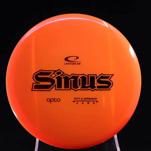 Latitude 64 - SINUS - OPTO - Putt & Approach ORANGE RED 173 latitude Latitude 64 put putt Putt and Approach Putter Putting sinus Trilogy Zero