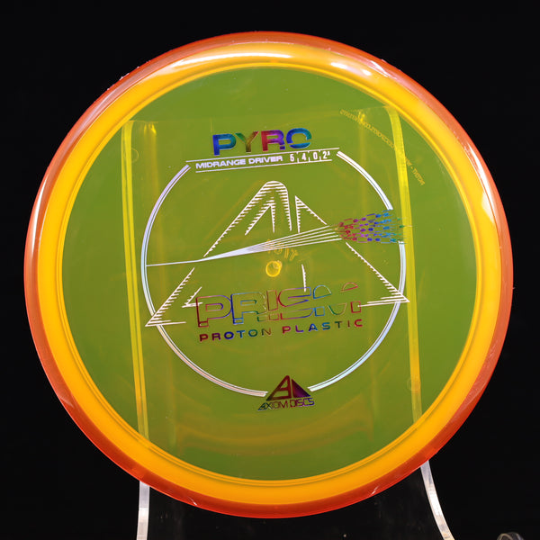 Axiom - Pyro - Proton Plastic - Midrange Driver 175-179 1 ORANGE RAINBOW 178 axiom Disc Golf disc golf discs disc golf discs for sale discs mid mid-range midrange midrange driver mvp piro proton pyro