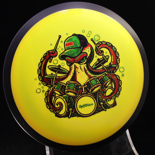 MVP - Trail - Neutron - GolfDisco Originals "Otto" 31 YELLOW 173 custom stamps Disc Golf GOLFDISCO ORIGINALS James MVP mvp neutron trail mvp trail octopus otto trail disc