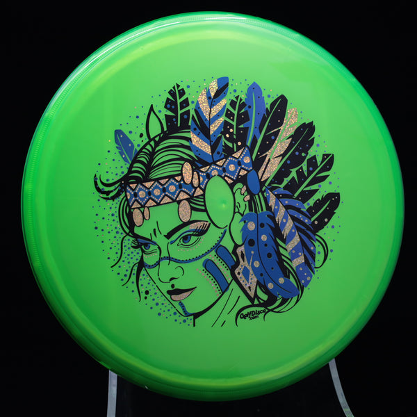 Axiom - Pyro - Prism Plasma - GolfDisco Original "Hurit" 16 GREEN 177 Axiom discs axiom prism axiom prism plasma pyro axiom prism plasma pyro midrange golf disc HURIT Prism Plasma prism plasma pyro pyro