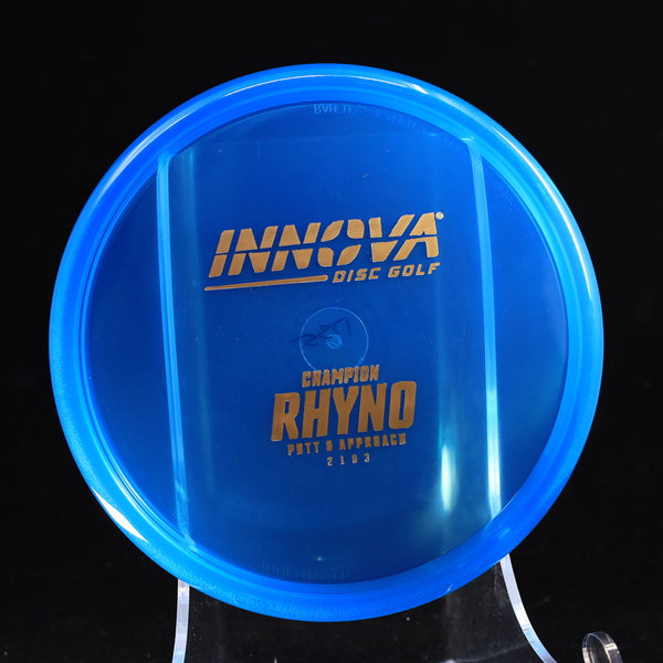 Innova - Rhyno - Champion - Putt & Approach 3 BLUE GOLD 175 APPROACH PUTTER Calvin champ champion Driving putter innova champion innova champion discs putt putt & Approach Putt and Approach Putter Rhyno