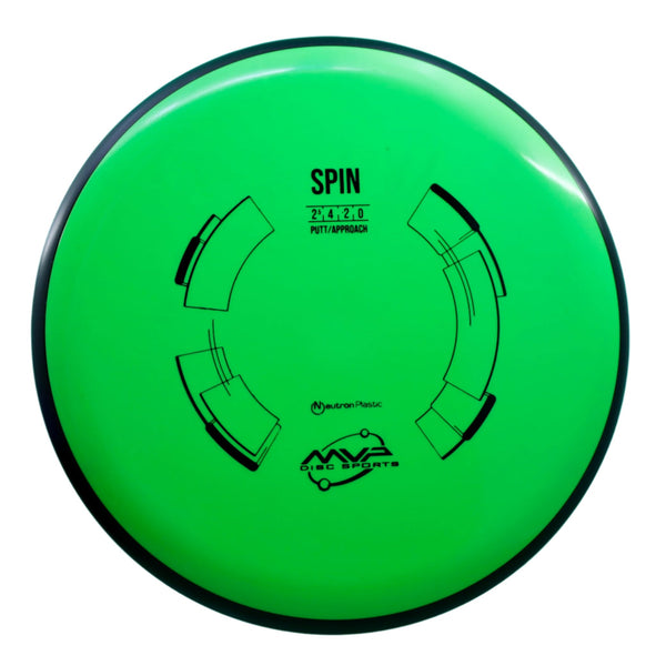 MVP - Spin - Neutron - Putt & Approach 6 GREEN 170 Beginner Friendly Electron Gyro MVP MVP Disc Sports neutron Putt and Approach Putter Putting Spin