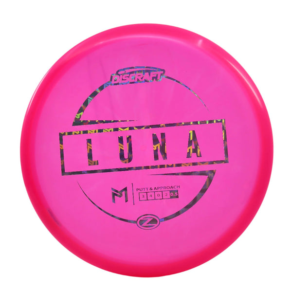 Discraft - Luna - Z - Putt & Approach 3 PINK MCBETH 174