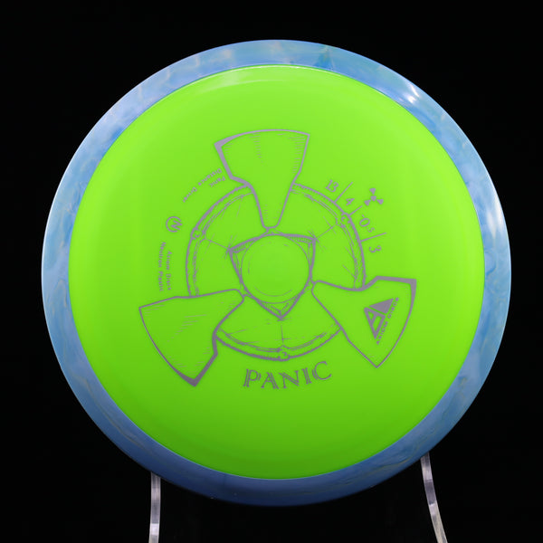 Axiom - Panic - Neutron - Distance Driver 170-175 3 GREEN BLUE 173 Axiom Axiom discs axiom neutron Disc Golf disc golf discs disc golf discs for sale discs Distance Driver Driver high speed driver MVP MVP Disc Sports Neutron Oanic Panic