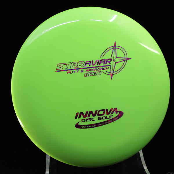 Innova - AVIAR - Star - Putt & Approach 1 LIME GREEN 175 approach aviar dx innova innova champion innova champion discs P&A Putt and Approach Putter Putting star