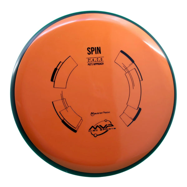 MVP - Spin - Neutron - Putt & Approach 12 ORANGE 165 Beginner Friendly Electron Gyro MVP MVP Disc Sports neutron Putt and Approach Putter Putting Spin