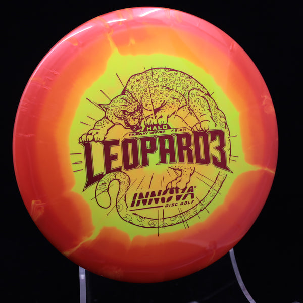 Innova - Leopard3 - Halo Star - Fairway Driver ORANGE RED 154 Beginner Friendly halo halo leopard3 Halo Star halo star leopard3 innova innova halo innova halo discs innova halo leopard3 innova halo plastic innova star halo leopard leopard 3 leopard3 Ohn Scoggins Leopard3