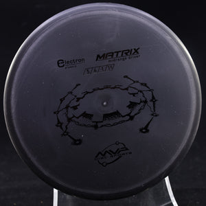 MVP - Matrix - Electron - Midrange BLACK CHARCOAL Disc Golf Electron Gyro gyronauts matricks matrix matrx MVP MVP Disc Sports mvpdiscsport
