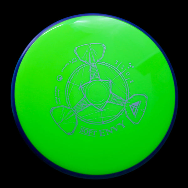 Axiom - ENVY - SOFT NEUTRON - Putt & Approach 170-175 4 YELLOW TEAL 171 Axiom Axiom discs axiom neutron disc golf discs disc golf discs for sale discs envy Gyro gyronauts James Conrad MVP Disc Sports neutron soft z