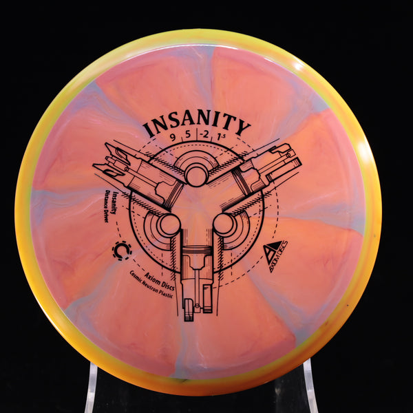 Axiom - Insanity - Cosmic Neutron - Distance Driver 155-159 23 SALMON VIOLET ORANGE 156 Axiom Axiom discs axiom neutron cosmic Disc Golf disc golf discs disc golf discs for sale discs Driver insanity MVP MVP Disc Sports neutron Stable Understable