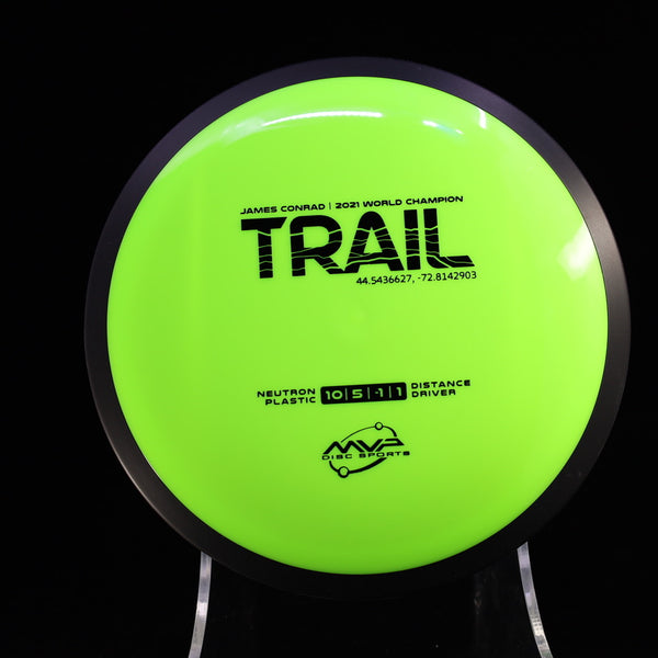 MVP - Trail - Neutron - James Conrad Line Distance Driver 170-175 91 GREEN 174 James Conrad Line MVP MVP Disc Sports MVP Neutron MVP Trail release date neutron