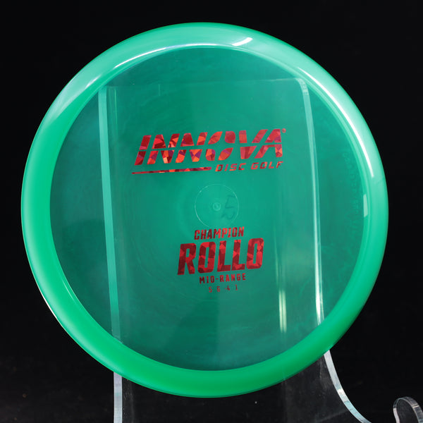 Innova - Rollo - CHAMPION - Midrange GREEN EMERALD 6 RED 175 Beginner Friendly innova mid mid range midrange Midrange Discs Rollo