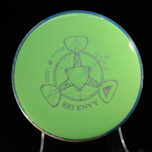 Axiom - ENVY - SOFT NEUTRON - Putt & Approach 170-175 30 GREEN NEON 173 Axiom Axiom discs axiom neutron disc golf discs disc golf discs for sale discs envy Gyro gyronauts James Conrad MVP Disc Sports neutron soft z