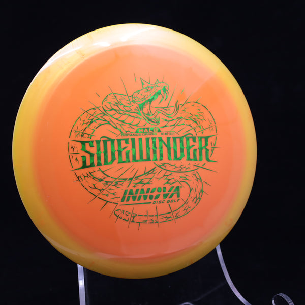 Innova - Sidewinder - HALO Star - Distance Driver GOLD-ORANGE GREEN 175 halo halo sidewinder halo sidewinder disc Halo Star halo star sidewinder innova innova champion innova champion discs innova halo innova halo discs innova halo plastic innova halo sidewinder innova halo star sidewinder innova star halo sidewinder