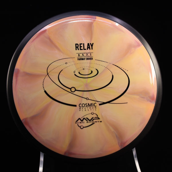 MVP - Relay - Cosmic Neutron - Fairway Driver 170-175 18 BURLYWOOD 173 Beginner Friendly cosmic Fairway Fairway Driver Gyro MVP MVP Disc Sports neutron relay understable