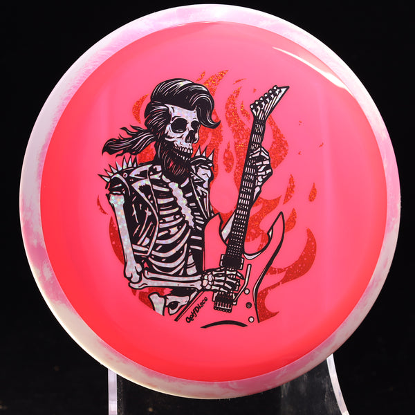 Axiom - Insanity - Neutron - GolfDisco Originals "Rock N' Roller" 22 PINK 174 GOLFDISCO ORIGINALS skeleton skeleton stamp skeleton stampmusic stamp skeletons