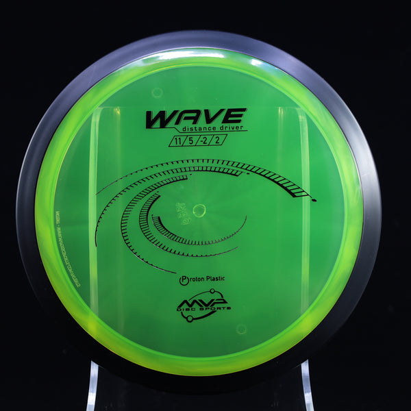 MVP - Wave - Proton - Distance Driver 155-159 7 GREEN 156 Distance Driver Driver high speed driver mvp mvp disc sports proton wave