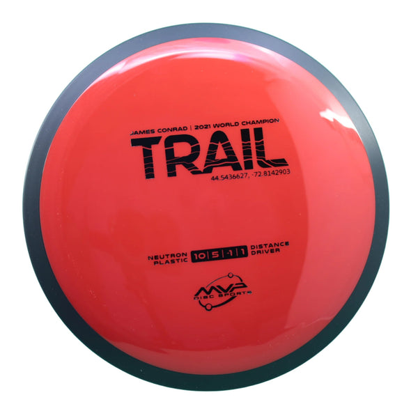 MVP - Trail - Neutron - James Conrad Line Distance Driver 165-169 21 RED 169 James Conrad Line MVP MVP Disc Sports MVP Neutron MVP Trail release date neutron