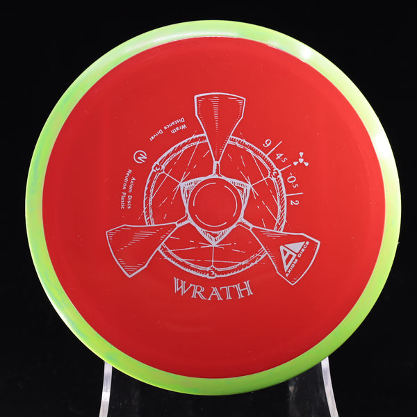 Axiom - Wrath - Neutron - Distance Driver 170-175 6 RED GREEN 175 Axiom Axiom discs axiom neutron Disc Golf disc golf discs disc golf discs for sale discs distance Distance Driver Gyro gyronauts Stable wrath