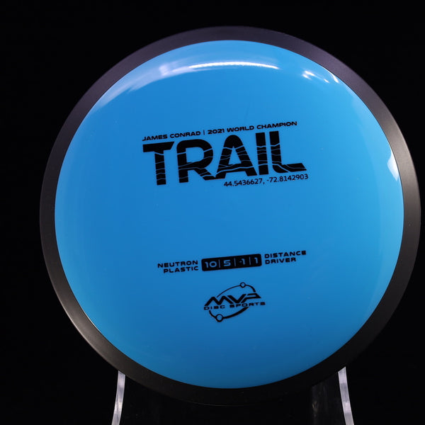 MVP - Trail - Neutron - James Conrad Line Distance Driver 170-175 64 BLUE 172 James Conrad Line MVP MVP Disc Sports MVP Neutron MVP Trail release date neutron