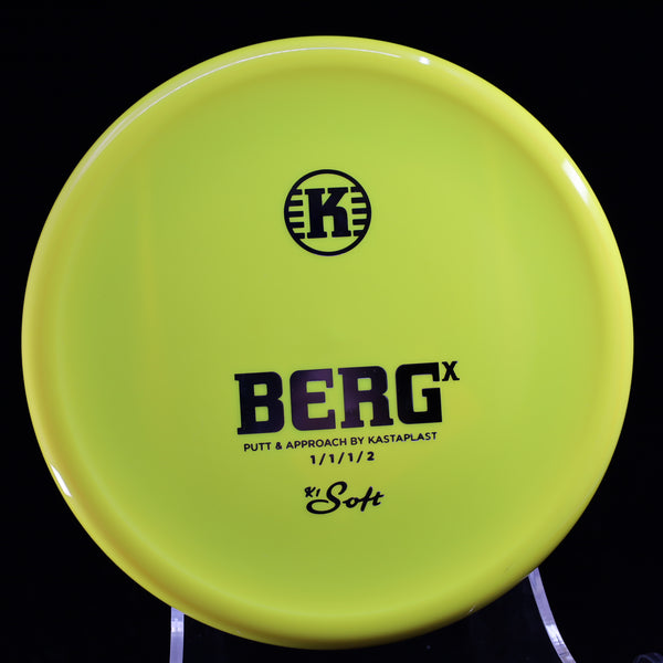 Kastaplast - Berg X - K1 SOFT - Putt & Approach YELLOW SILVER 175 berg berg gang berg x Driving putter k1 kasta kastaplast putt putt & Approach Putt and Approach Putter Putting