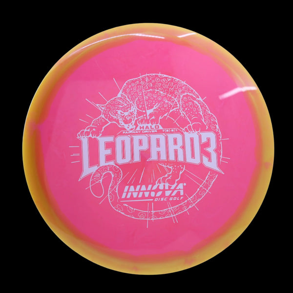 Innova - Leopard3 - Halo Star - Fairway Driver 3 ORANGE-PINK 175 Beginner Friendly halo halo leopard3 Halo Star halo star leopard3 innova innova halo innova halo discs innova halo leopard3 innova halo plastic innova star halo leopard leopard 3 leopard3 Ohn Scoggins Leopard3