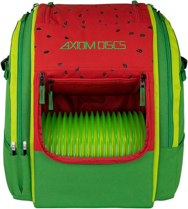 Axiom Voyager Lite - Disc Golf Backpack Watermelon Edition Axiom Axiom discs Backpack Bag Bags Disc Bag disc golf backpack Disc Golf Bag DSHIP