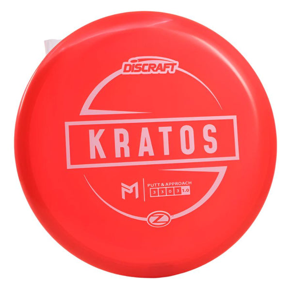 Discraft - Kratos - Z - Putt & Approach 3 RED WHITE 174