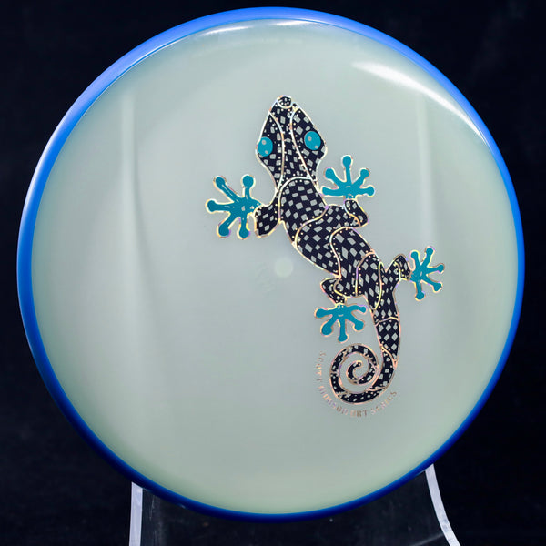 Axiom - Proxy - Eclipse - :The Gecko" Scott Marson Art Series 1 BLUE 174 Axiom Eclpse envy Gecko Lizard Scott Marson