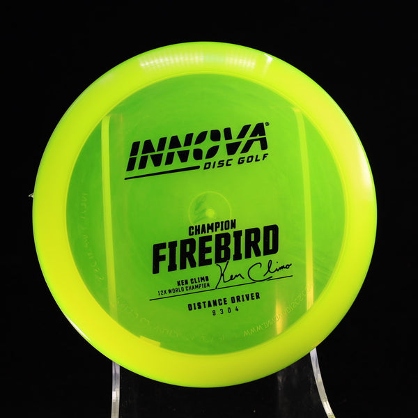 Innova - Firebird - Champion - Distance Driver 2 GREEN BLACK 168 champion disco distance driver driver firebird forehand golf disco golfdisco golfdisco.com headwind innova overstable