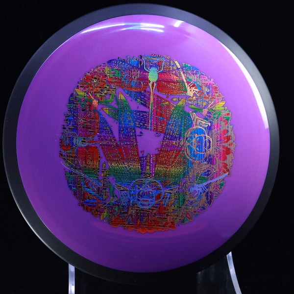 MVP - Trail - Neutron - MISPRINTS - GolfDisco Originals 15 SUMMER FLING PURPLE 172 GOLFDISCO ORIGINALS James misprint misprints MVP mvp neutron trail mvp trail skeet scienski SNAKECHARMER summer fling trail disc Viva La Fiesta