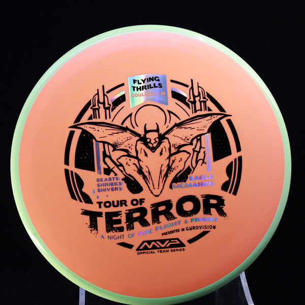 Axiom - PYRO - Fission - Eagle McMahon, Tour of Terror, 2024 Team Series Halloween Edition 19 ORANGE 178 fission pyro flying thrills halloween 2024 headwind midrange Midrange Discs midrange driver team series halloween edition tour of terror