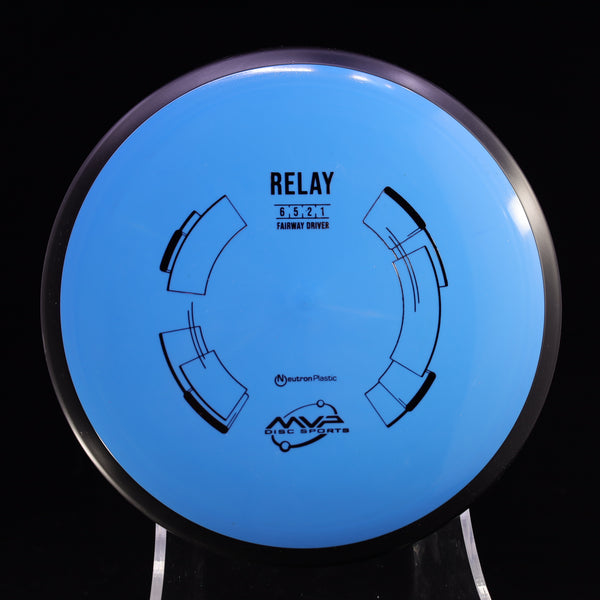 MVP - Relay - Neutron - Fairway Driver 155-159 1 BLUE 158 Fairway Fairway Driver Gyro MVP MVP Disc Sports neutron relay understable