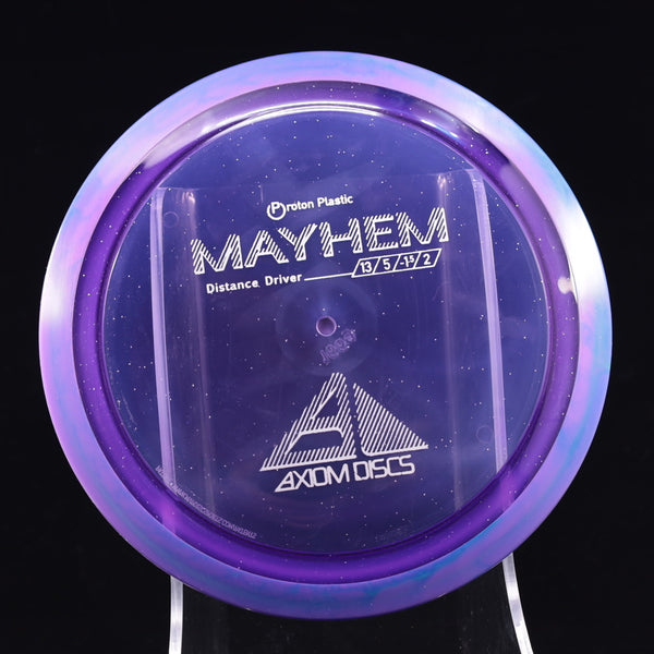 Axiom - Mayhem - Proton - Distance Driver 165-169 6 PURPLE VIOLET 166 Axiom Axiom discs Disc Golf disc golf discs disc golf discs for sale discs distance Distance Driver Driver mayhem MVP MVP Disc Sports proton