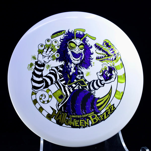 Discraft - Buzzz - GLO - 2024 Halloween BuzzzJuice (Triple Foil) 4 BLUE GOLD 176 2024 hallowwen discraft halloween single foil halloween z glo