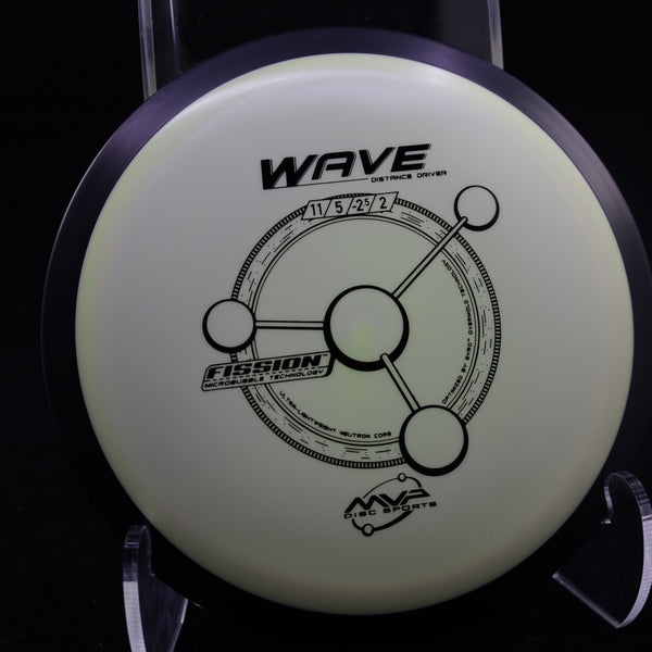 MVP - Wave - Fission - Distance Driver 160-164 YELLOW LIGHT 160 distance Distance Driver Driver Fission high speed driver Mi robubble microbubble MVP MVP Disc Sports stabel stable wave