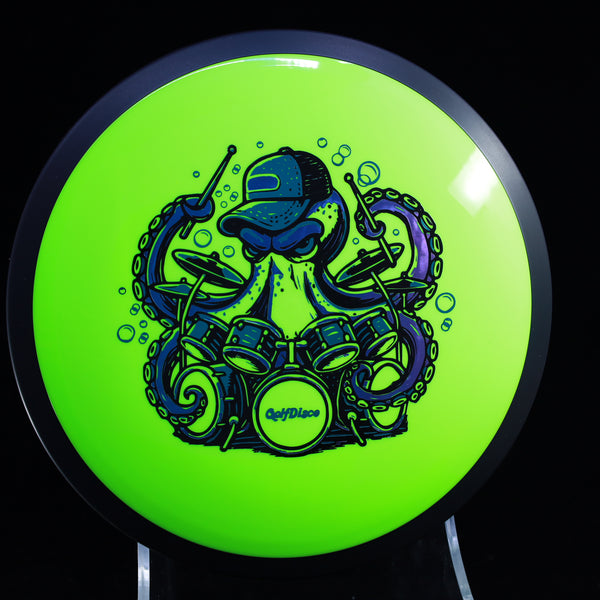 MVP Neutron Trail - GolfDisco Originals "Otto" 11 GREEN 174 custom stamps Disc Golf GOLFDISCO ORIGINALS James MVP mvp neutron trail mvp trail octopus otto trail disc