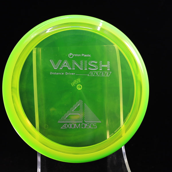 Axiom - Vanish - Proton - Distance Driver 155-159 29 GREEN 159 axiom Disc Golf disc golf discs disc golf discs for sale discs Distance Driver Driver high speed driver mvp mvp disc sports proton vanish