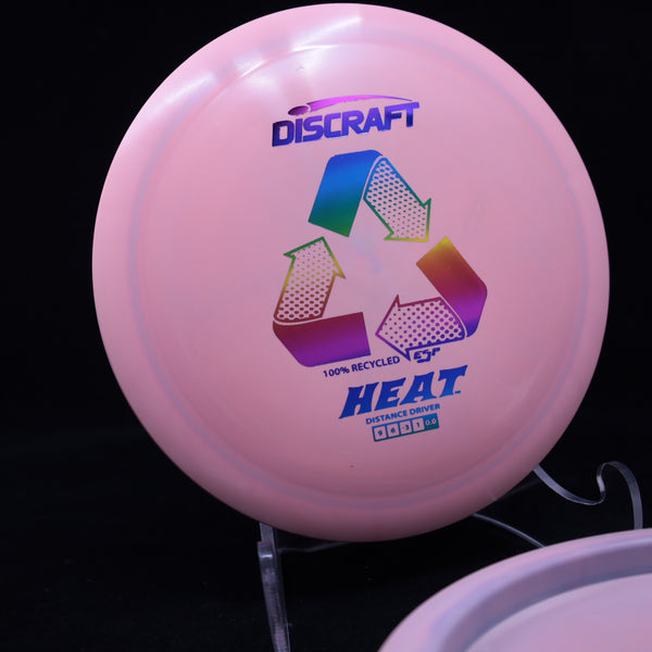 Discraft - Heat - RECYCLED ESP - Distance Driver PINK RAINBOW 172 beginner Disc Golf disc golf discs disc golf discs for sale Discraft discs Distance Driver Driver ESP esp Discraft esp Heat Heat understable