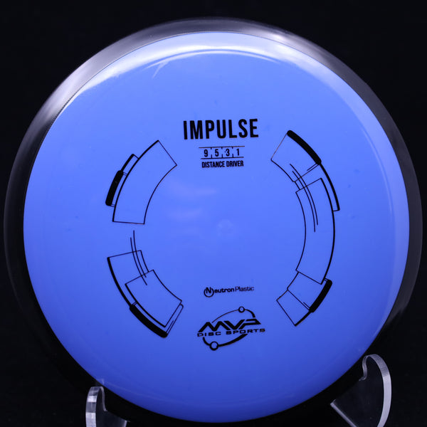 MVP - Impulse - Neutron Plastic - Distance Driver 155-159 BLUE 156 Disc Golf driver fairway gyro impulse mvp neutron